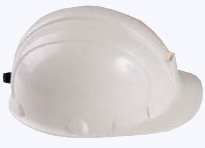 Каска шахтерская, Цвет: белый,оранжевый  КСК 706