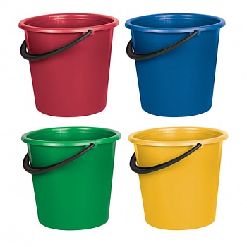 Ведро пластиковое без крышки 10 л
