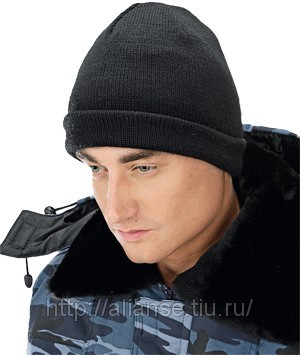 Шапка полушерстяная двойная ШПК 2031