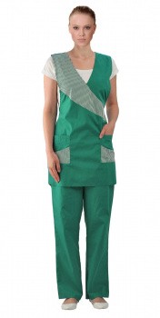 Комплект женский "София" зеленый КСМ 1202