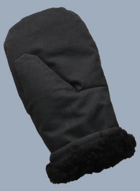 Рукавицы утепленные натуральный мех (овчина)