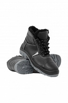 Ботинки "Комфорт" утепленные ПУ-ТПУ с МП (иск. мех) БОТ 128