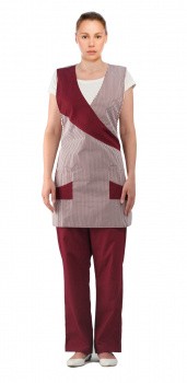 Комплект женский "София" бордовый КСМ 1203