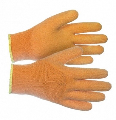 Перчатки утепленные ЦИТРОН ЗИМА вязанные с полимерным покрытием облитие 3/4