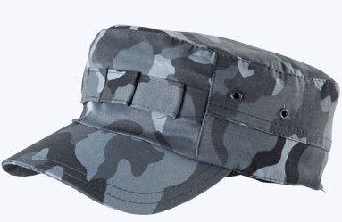 Кепка охранника  КМФ цв. серый, зеленый ГУ 015