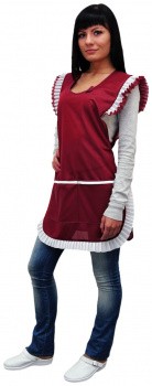 Фартук-сарафан "Агата" нейлоновый цветной СРФ 1105