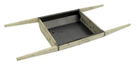 Носилки строительные оцинкованные