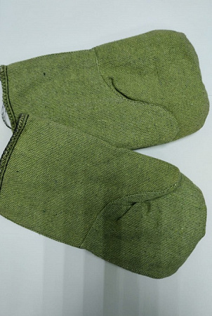 Рукавицы брезентовые с иск.мехом