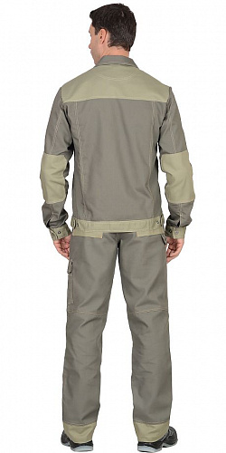 Костюм &amp;quot;ВЕСТ&amp;quot; с брюками оливковый КСМ 246