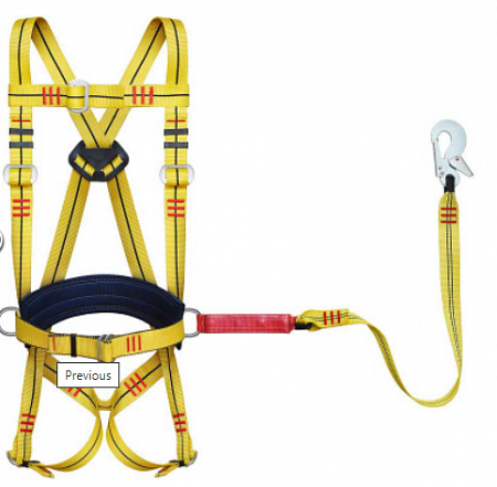 Удерживающая система УС-2аАж (лента)  с амортизатором