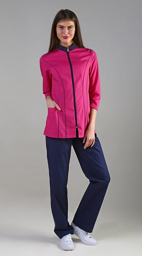 Костюм медицинский женский &amp;quot;Елена&amp;quot; КСМ 1649