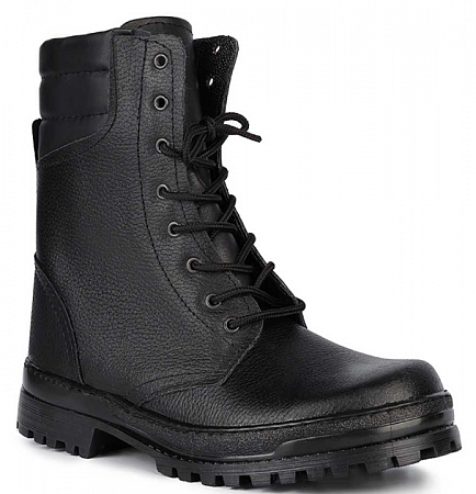 Ботинки с высоким берцем Армия хром на натуральной шерсти БОТ 710