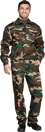 Костюм Защитник мужской КМФ зеленый КС 905