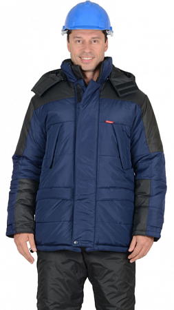 Куртка утепленная "Европа" синяя КРТ 633