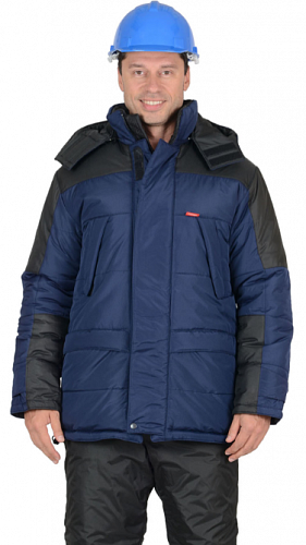 Куртка утепленная &amp;quot;Европа&amp;quot; синяя КРТ 633