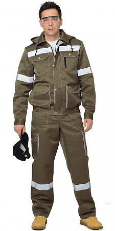 Костюм "Элгон" с п/к хаки КСМ 377