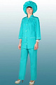 Костюм повара бирюзовый КСМ 1306