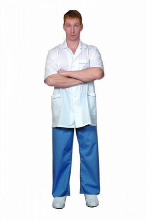 Костюм медицинский мужской "Лекарь" КСМ 1452