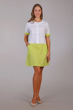 Платье медицинское ХЛТ 1514б