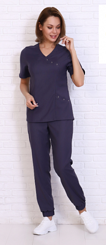 Костюм хирургический женский &amp;quot;Офелия&amp;quot; вискоза стрейч КСМ 1678