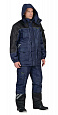 Костюм утепленный "Фотон" с брюками т.синий/черный КСМ 712