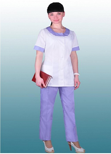 Костюм медицинский женский &amp;quot;Джулия&amp;quot; КСМ 1606
