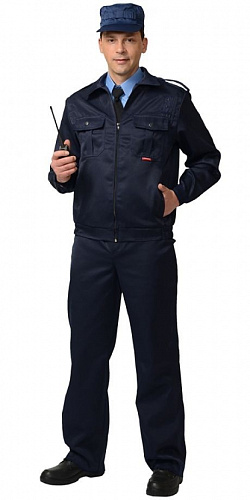 Костюм &amp;quot;Защитник&amp;quot; черный КО 300