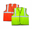 Жилет сигнальный лимонный  3 СОП 120 г/м2  с карманами 2211