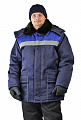 Куртка утепленная &amp;quot;Урал&amp;quot; т.синий/василек КРТ 606