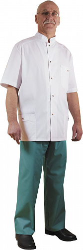 Костюм медицинский мужской &amp;quot;Знахарь&amp;quot; т.бирюза КСМ 1453