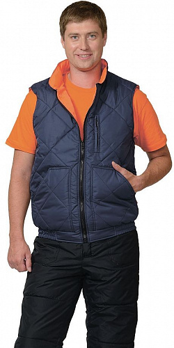 Жилет утепленный &amp;quot;Европа&amp;quot; т.синий ЖЛТ 920