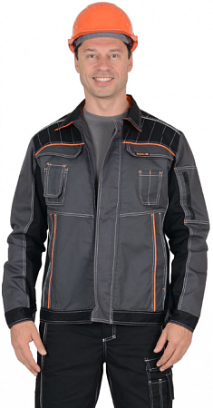 Куртка "Статус"  т.серый/оранжевый