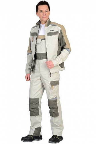 Костюм &amp;quot;Каскад&amp;quot; с п/к молочный/песочный  КСМ 332