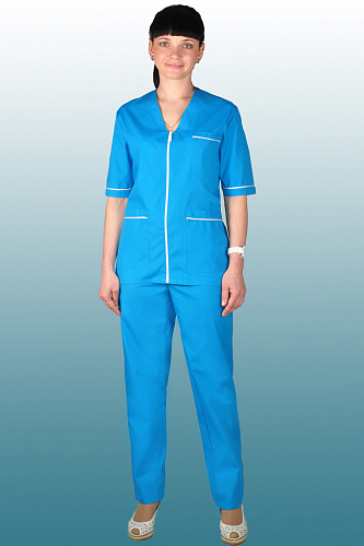 Костюм медицинский женский &amp;quot;Ксения&amp;quot; КСМ 1602