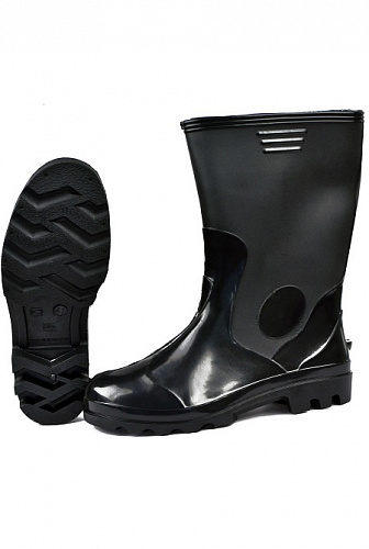 Сапоги мужские ПВХ &amp;quot;Лайт&amp;quot; черные (27 см) САП 206