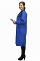 Халат рабочий женский &amp;quot;Спец&amp;quot; василек/т.синий ХЛТ 453