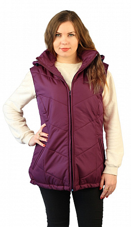 Жилет утепленный "Дельта" бордовый ЖЛТ 925