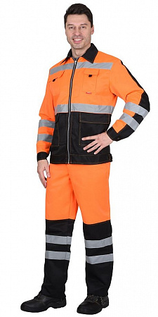 Костюм сигнальный оранжевый "Тракт" СОМ 771