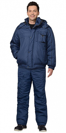 Костюм утепленный "Олимп" с брюками т.синий КСМ 705 (товара нет)