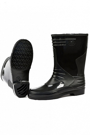 Сапоги женские ПВХ "Лайт" черные (27 см) САП 207