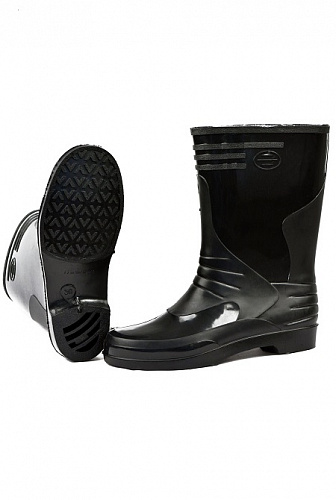 Сапоги женские ПВХ &amp;quot;Лайт&amp;quot; черные (27 см) САП 207