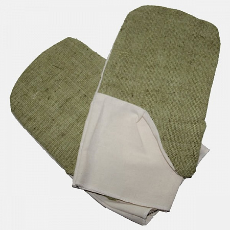 Рукавицы х/б с брезентовым наладонником ОП (пл. 420 г/м и 210 г/м) аппретированные