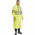 Плащ сигнальный«Extra Vision WPL» нейлоновый лимонный ВЛО 2106