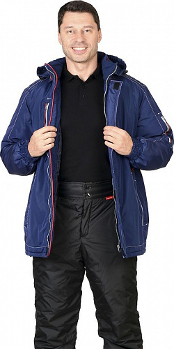 Куртка утепленная &amp;quot;Алекс&amp;quot; т.синий КРТ 621