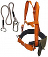 Пояс предохранительный УПС 2Д строп В (канат)