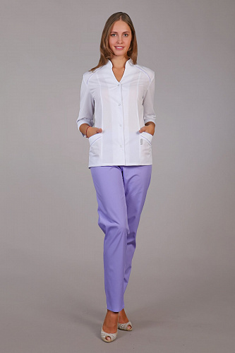Костюм медицинский женский &amp;quot;Лаура&amp;quot; КСМ 1636
