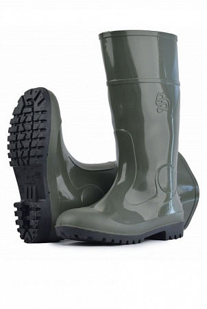 Сапоги женские ПВХ МБС КЩС с МП (34 см) олива САП 804