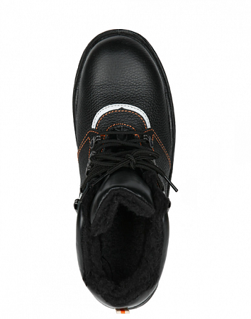 Ботинки "РЕСУРС" утепленные нат. кожа ПУ/ТПУ, МП