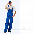 Полукомбинезон &amp;quot;Профессионал&amp;quot; васильковый ПКМ 001