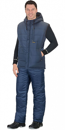 Жилет утепленный "Зодиак" т.синий ЖЛТ 936